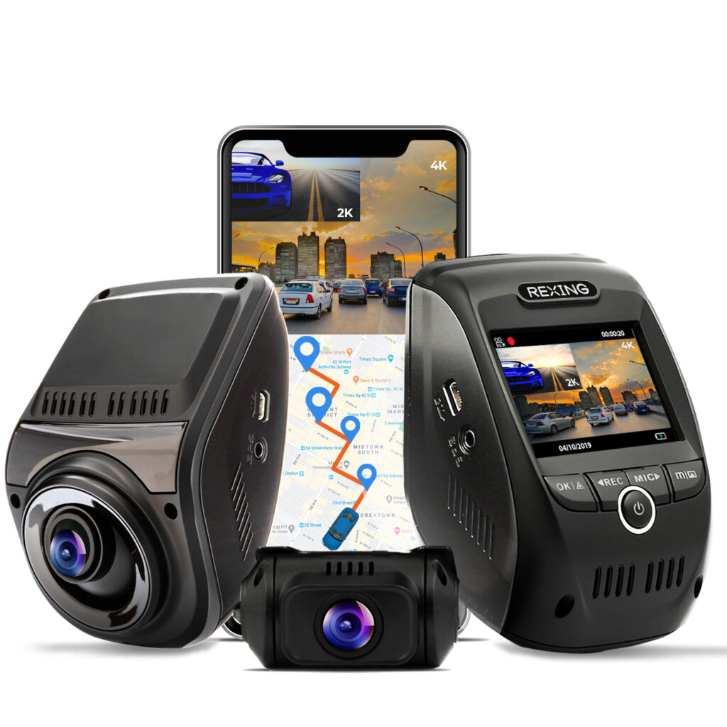Rexing V1P Max 4K Dual Channel Dashboard Camera